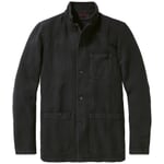 Men jacket cotton and linen Graphite