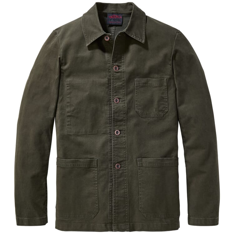 Veste de travail pour homme, Kaki