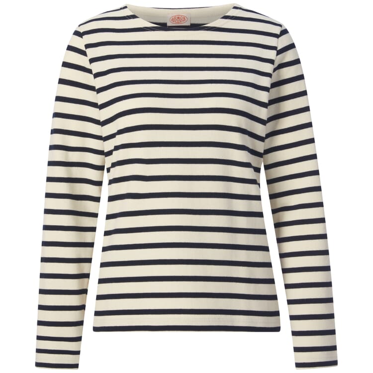 Pull-over en maille pour femme, Marine naturelle