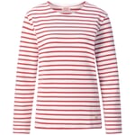Camicia da marinaio da donna Bianco-rosso