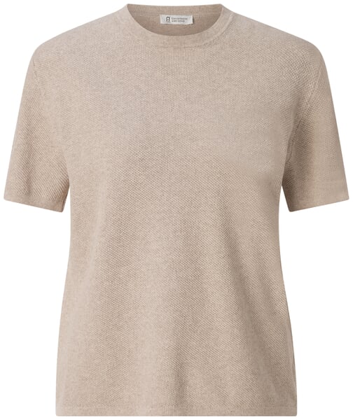 Dames-gebreid shirt Natuur