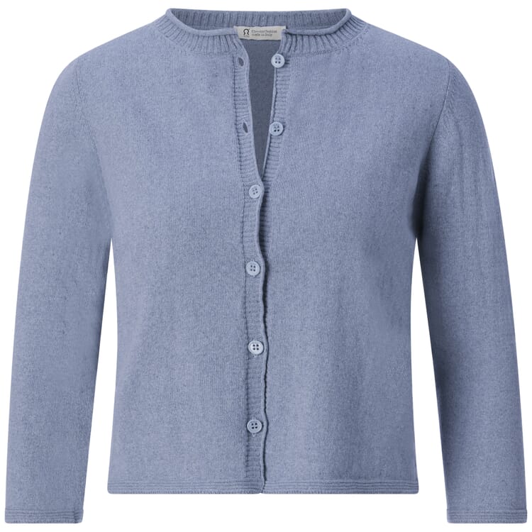 Ladies cardigan, Light blue