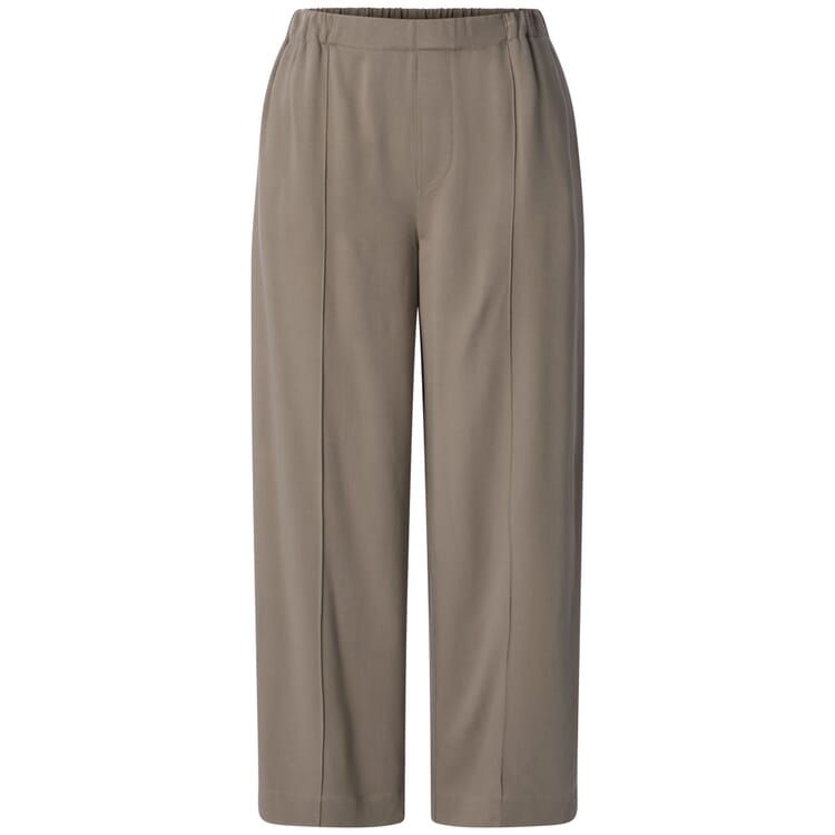 Damesbroek met overslag, Taupe