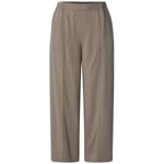 Slip-on-bukser til damer Taupe