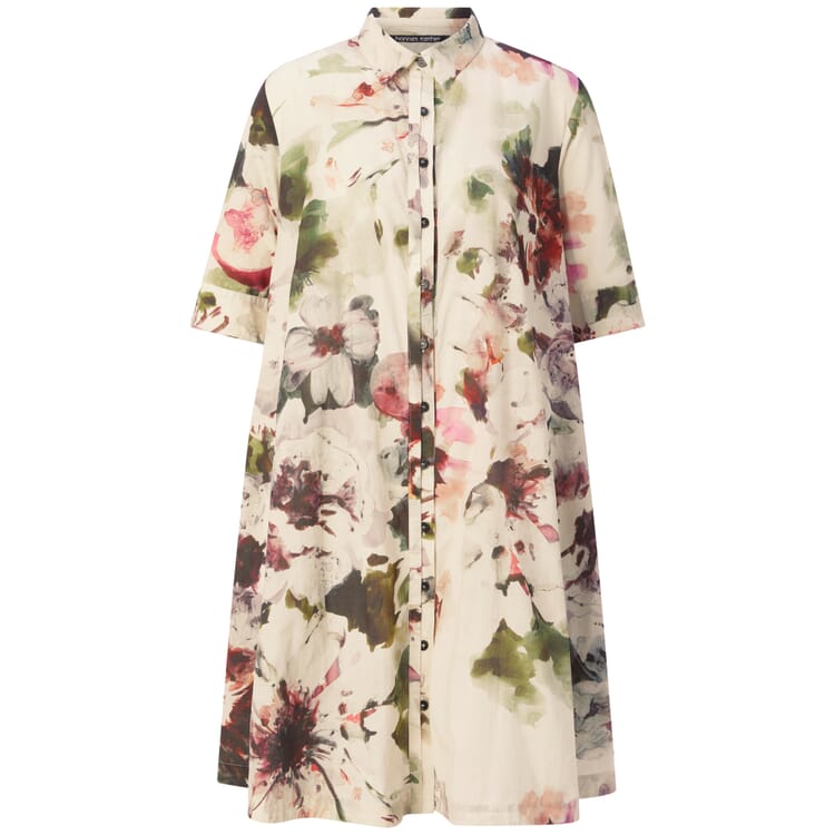 Damekjole med knapper, Flerfarvet