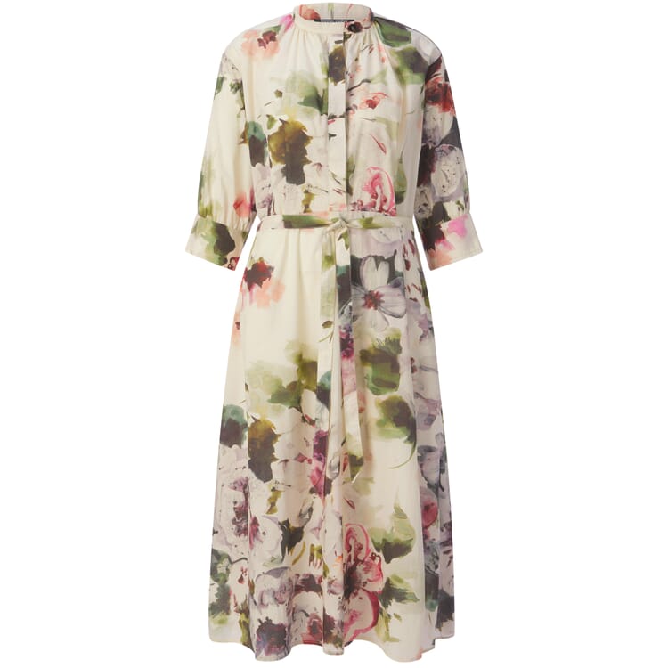 Dames midi-jurk, Meerkleurig