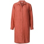 Robe chemisier pour femme Orange