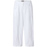 Pantalon en tissu pour femme Blanc