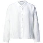 Ladies blouse long sleeve White