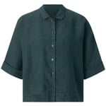 Dames blouse halve mouw Groen