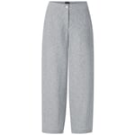 Pantalón de tela para mujer Azul grisáceo