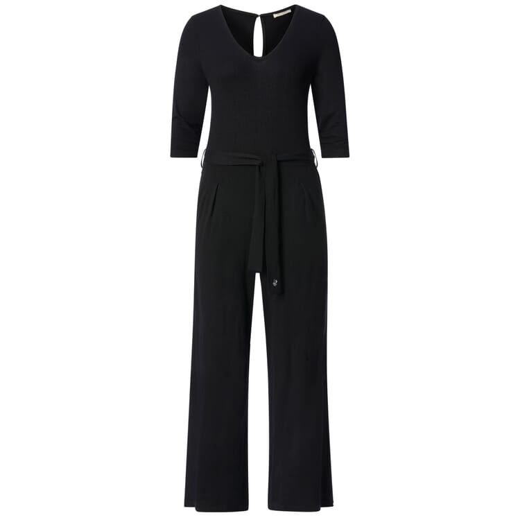 Damen-Jumpsuit Piqué