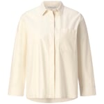 Ladies' blouse 3/4 sleeve Natural white