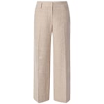 Pantaloni marlene da donna Beige melange