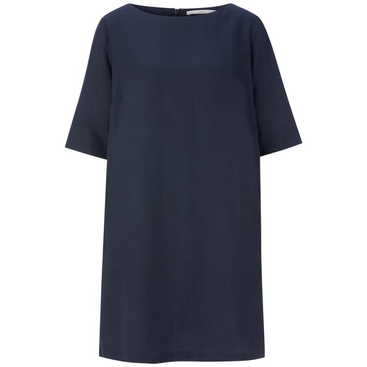 Damekjole med halvt ærme, Mørkeblå