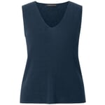 Dames gebreide top Blauw