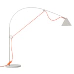 Tischleuchte Ayno S 2.0 Grau Kabel: Neonorange