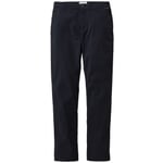 Men's twill trousers Dark blue