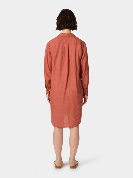 Abito camicia da donna Arancione