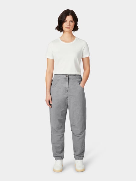 Women's Fabric Pants Gray