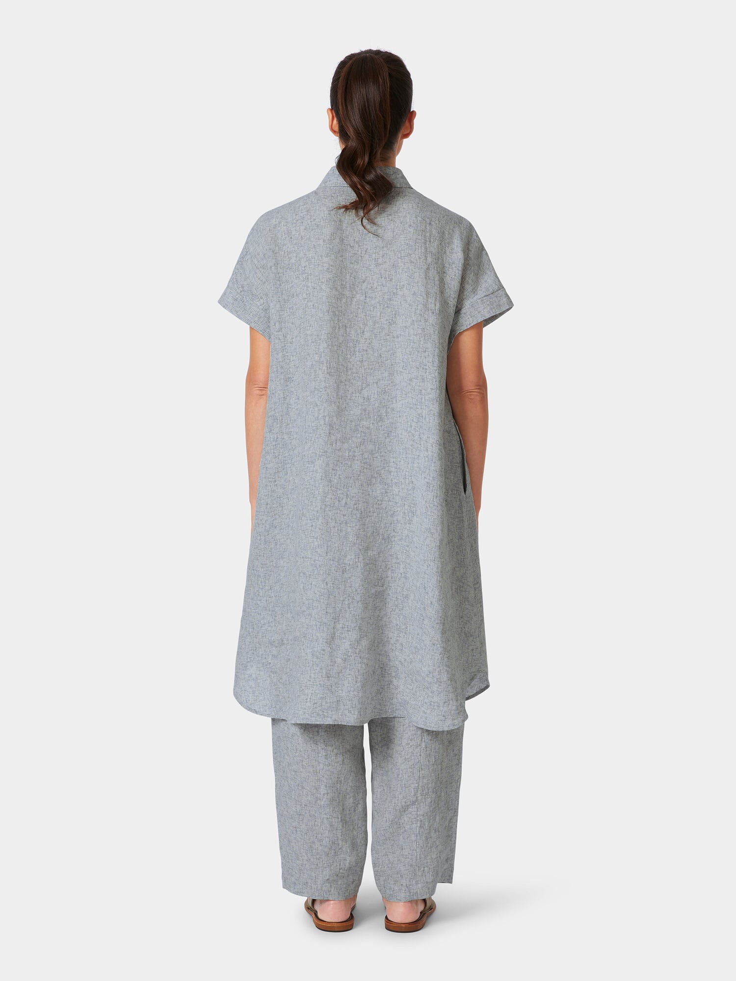 ladies grey shirt dress Women's Freedom Is A Right Shirt Dress main image 1