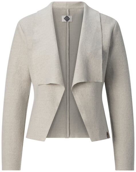 Ladies cardigan Natural white
