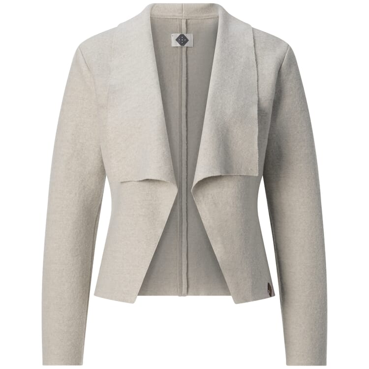 Ladies cardigan, Natural white