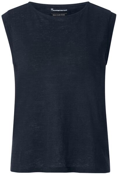 Women's Linen Top Dark blue