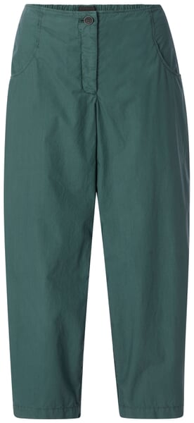 Ladies' fabric trousers Green