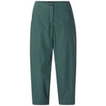 Ladies' fabric trousers Green