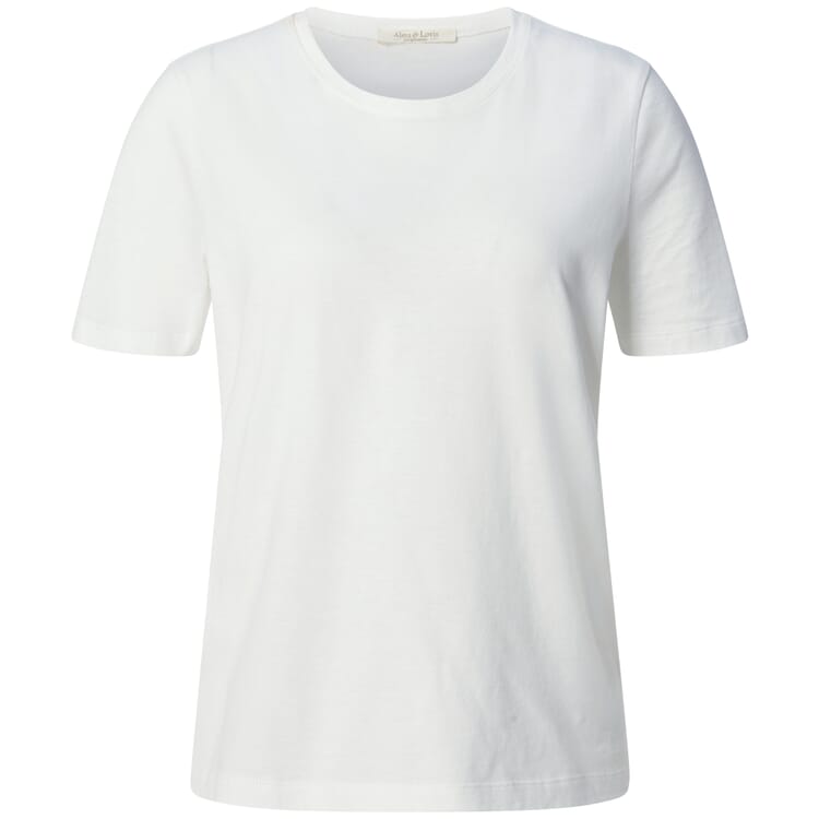 T-shirt til damer, Hvid