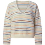 Pull-over en maille pour femme Multicolore