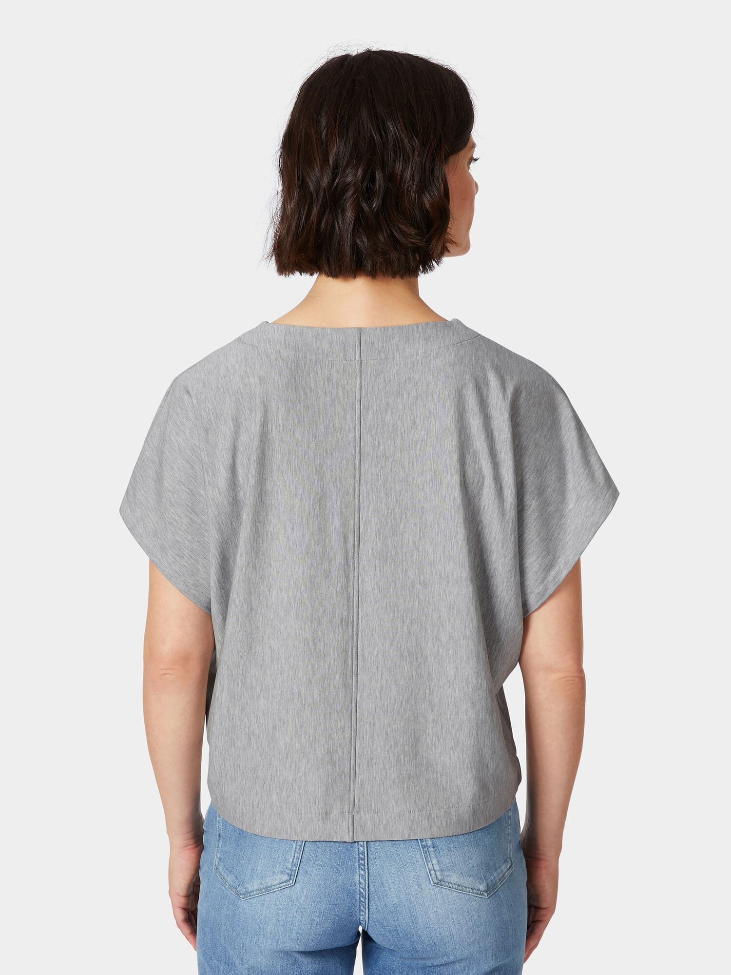 Women's short sleeve TENCEL™ shirt, Grayish orange | Manufactum