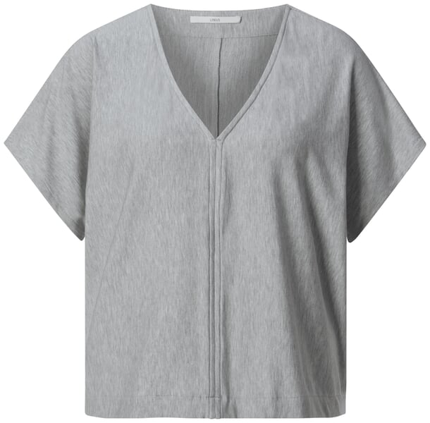 Damenshirt Kurzarm TENCEL™ Graumelange