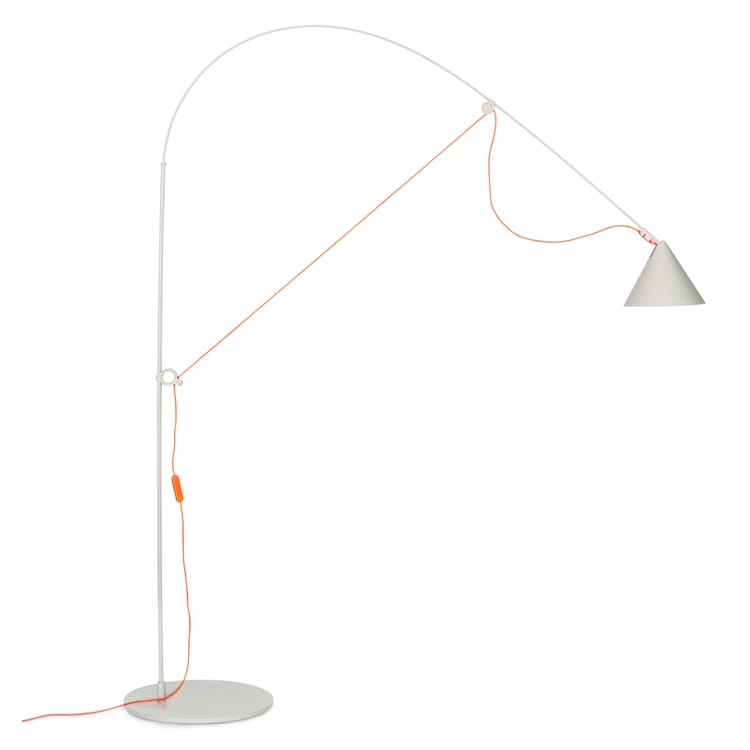 Floor lamp Ayno L 2.0, Silk gray