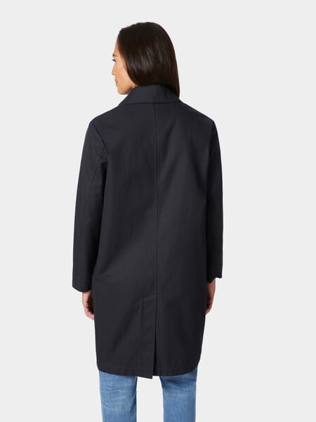 Ladies' duster coat Dark blue, presented on a model