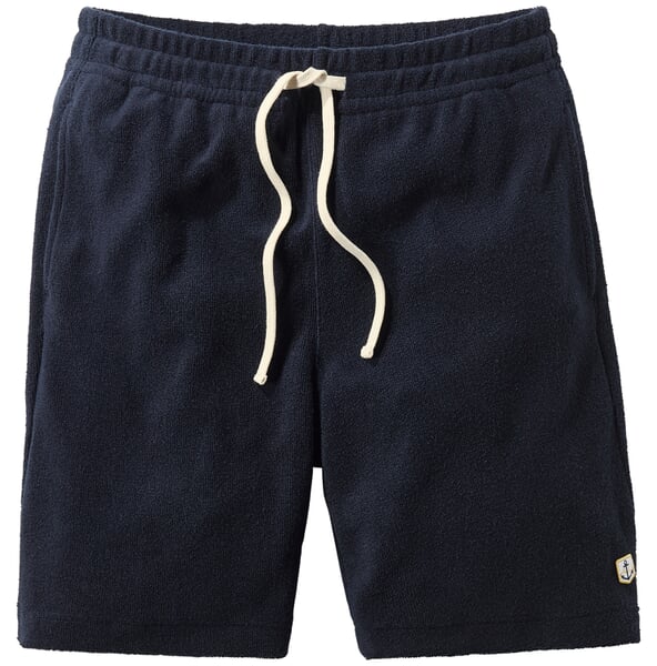 Pantaloncini da uomo in spugna Navy