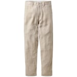 Pantalon en lin pour hommes Mélange de sable