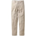 Pantaloni da uomo in lino Sabbia melange