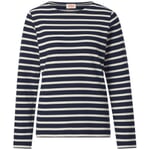 Pull-over en maille pour femme Nature marine