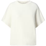 T-shirt en maille pour femme Blanc cassé