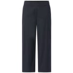 Ladies trousers poplin Dark blue