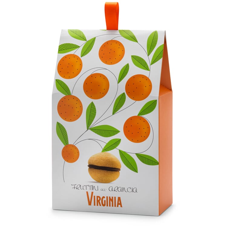 Baci di Dama Biscuits à l'orange au chocolat