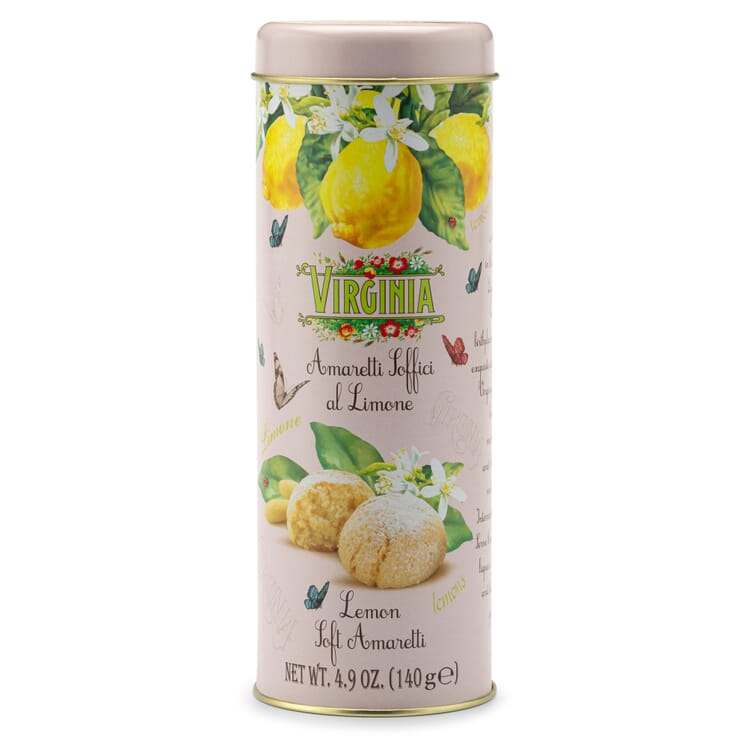 Amaretti suave de almendra y limón