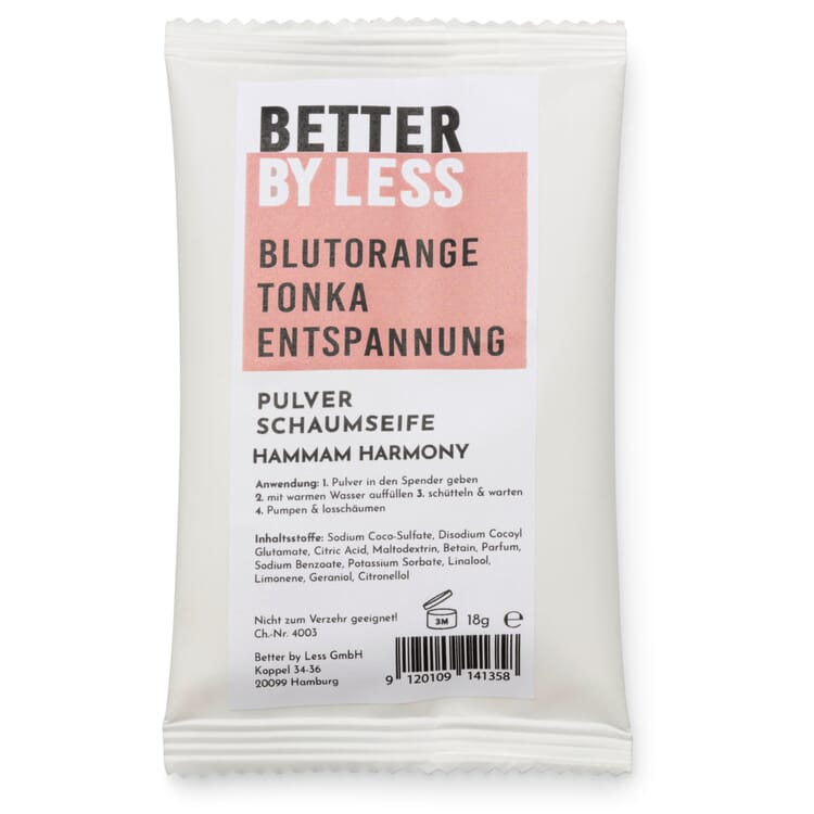 Savon en poudre pour les mains, Hammam Harmony