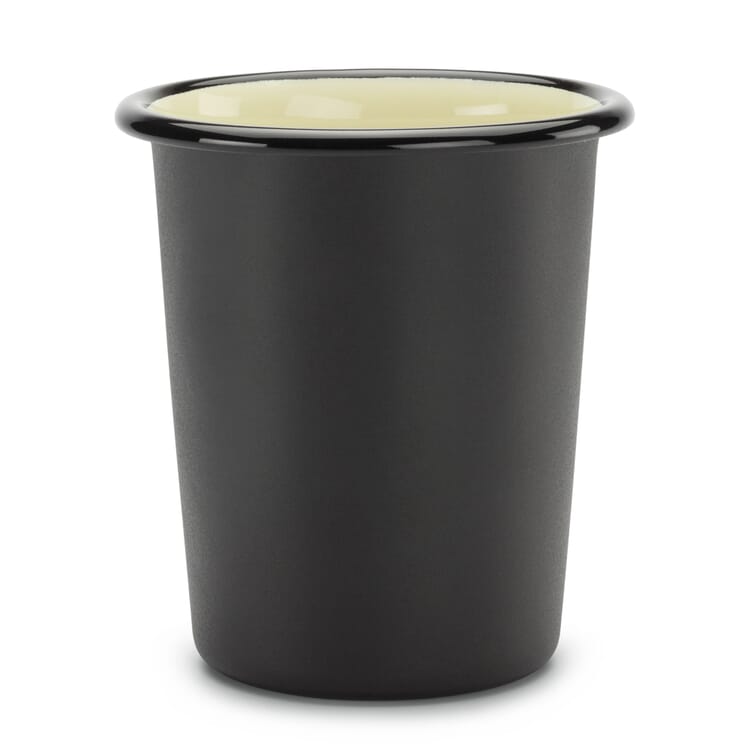 Emaille-Geschirr, Großer Becher Ø 8 cm
