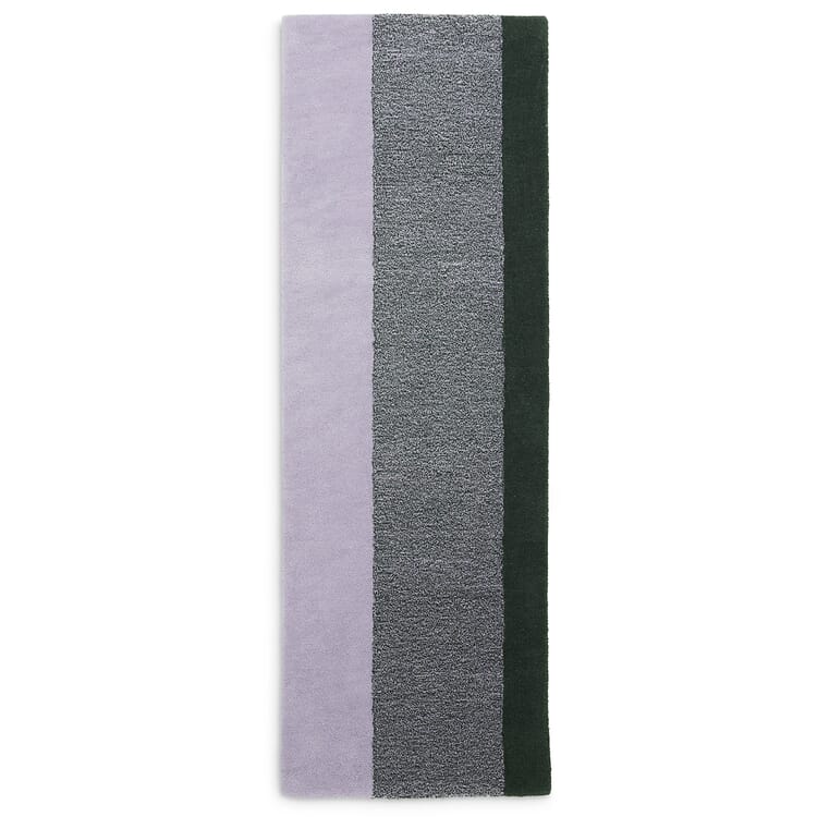 Teppich Lex, Grün-Lila