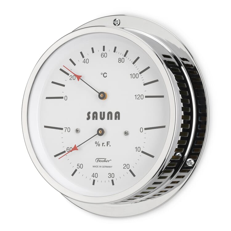 Medidor del clima de la sauna