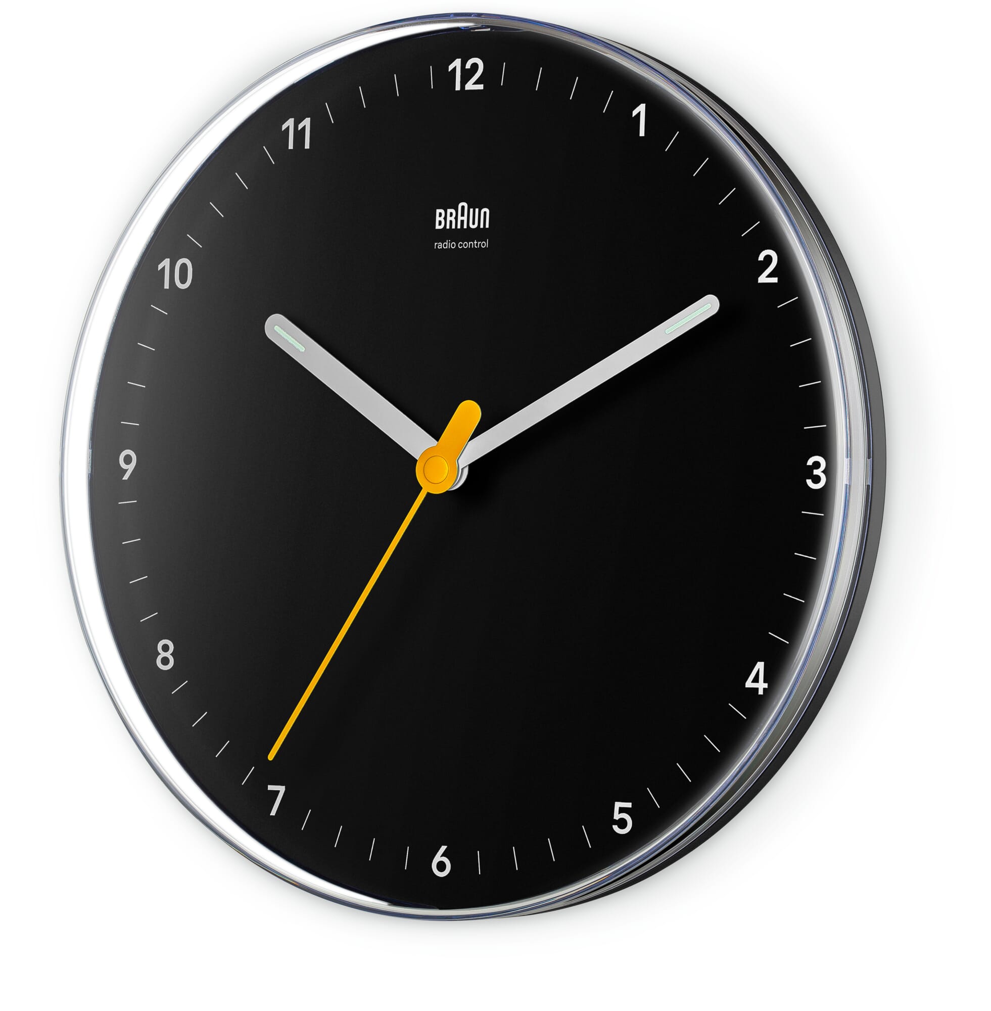 インテリア時計 BRAUN ABK20 type:4 780(Made in Germany) Wall clock Braun, small, Black | Manufactum
