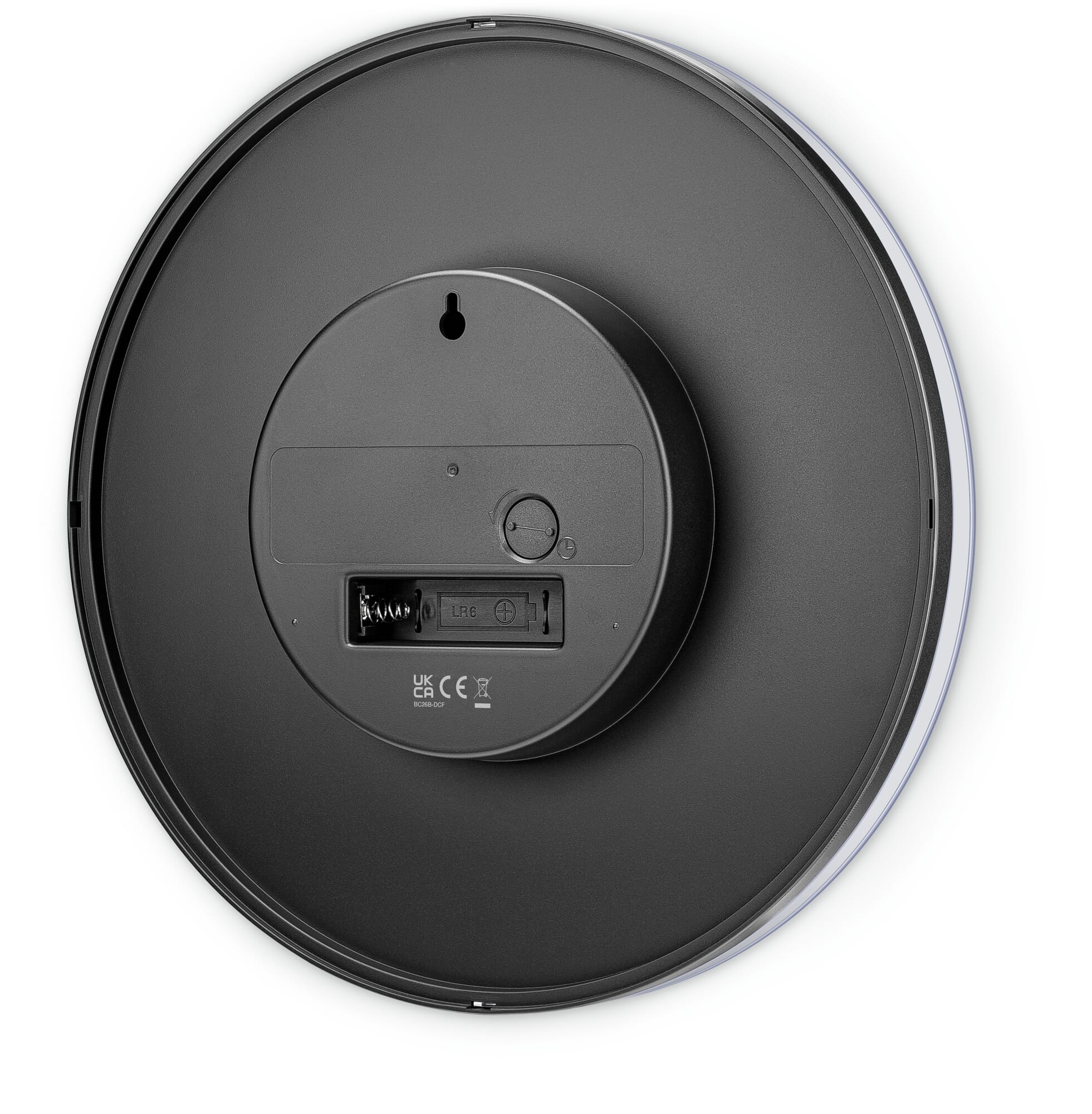 Wall clock Braun, small, Black | Manufactum